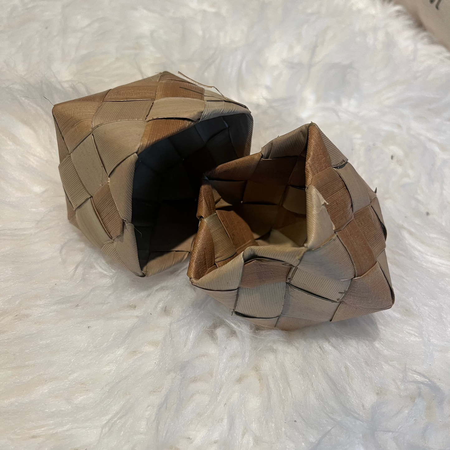 Palm Leaf Hide-and-Seek Box