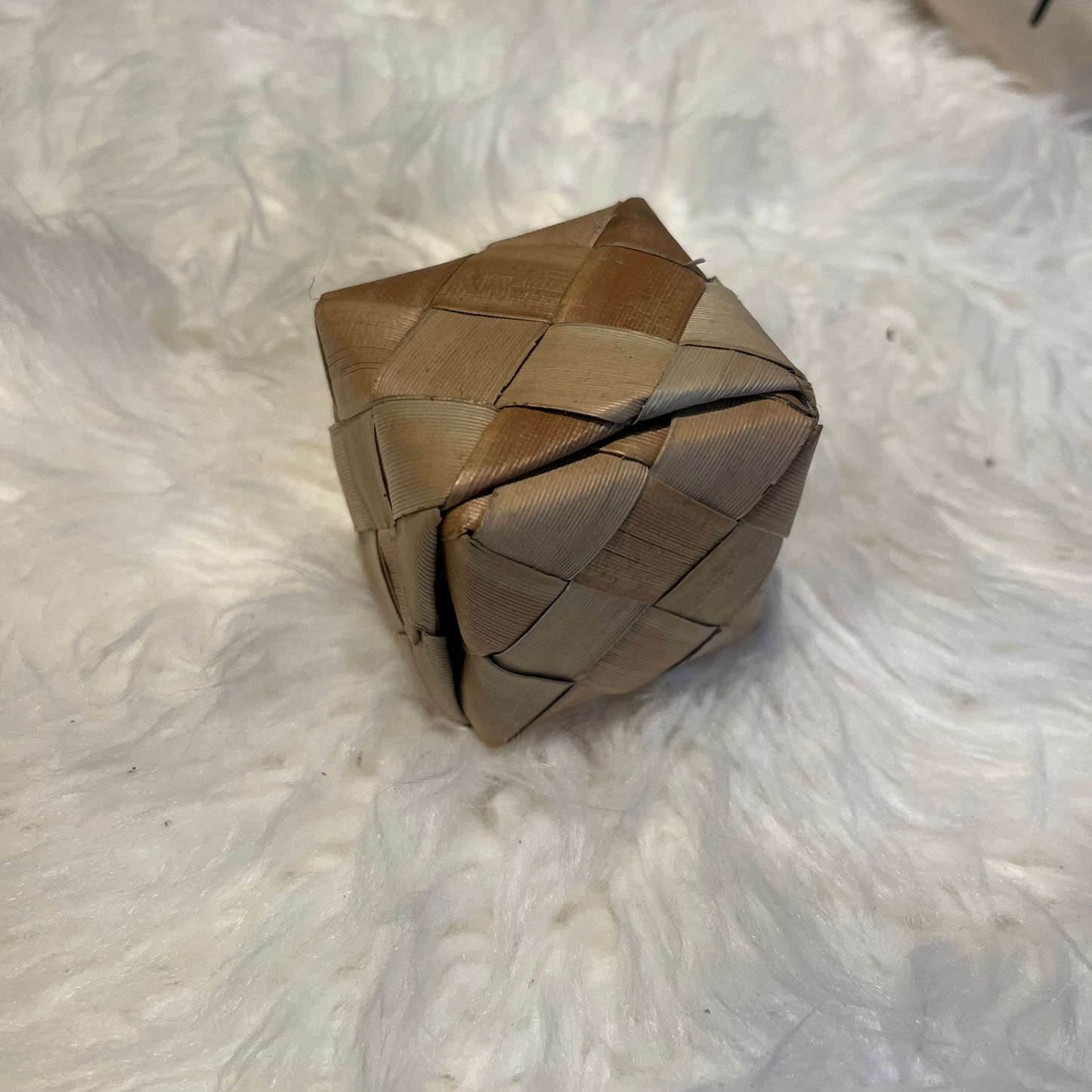 Palm Leaf Hide-and-Seek Box